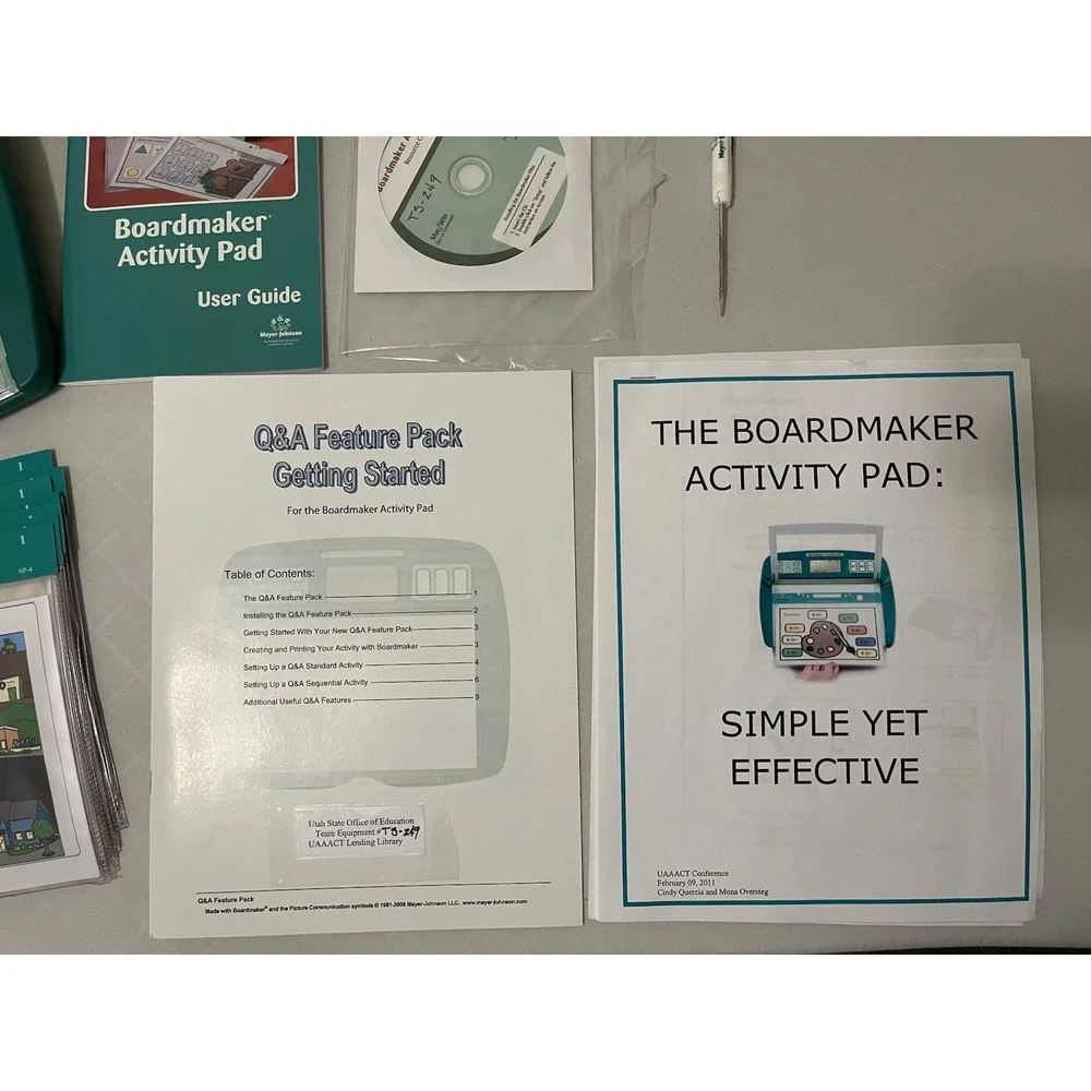 Mayer Johnson BoardMaker Activity Pad